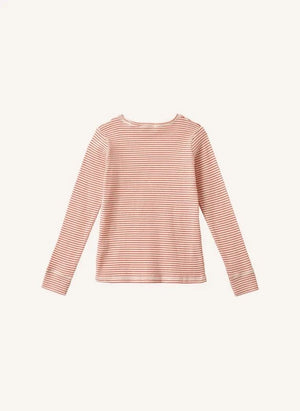 Caramel - Kishon Striped T-Shirt | Red