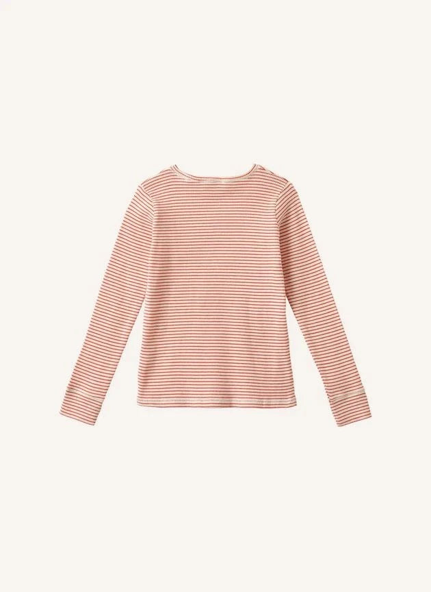Caramel - Kishon Striped T-Shirt | Red