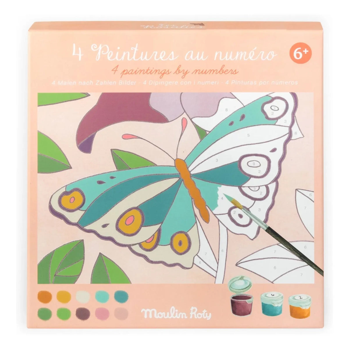 Moulin Roty - Number Painting Les Rosalies