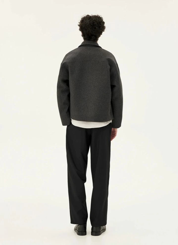 Noyoco - Holar Wool Jacket | Charcoal Gray