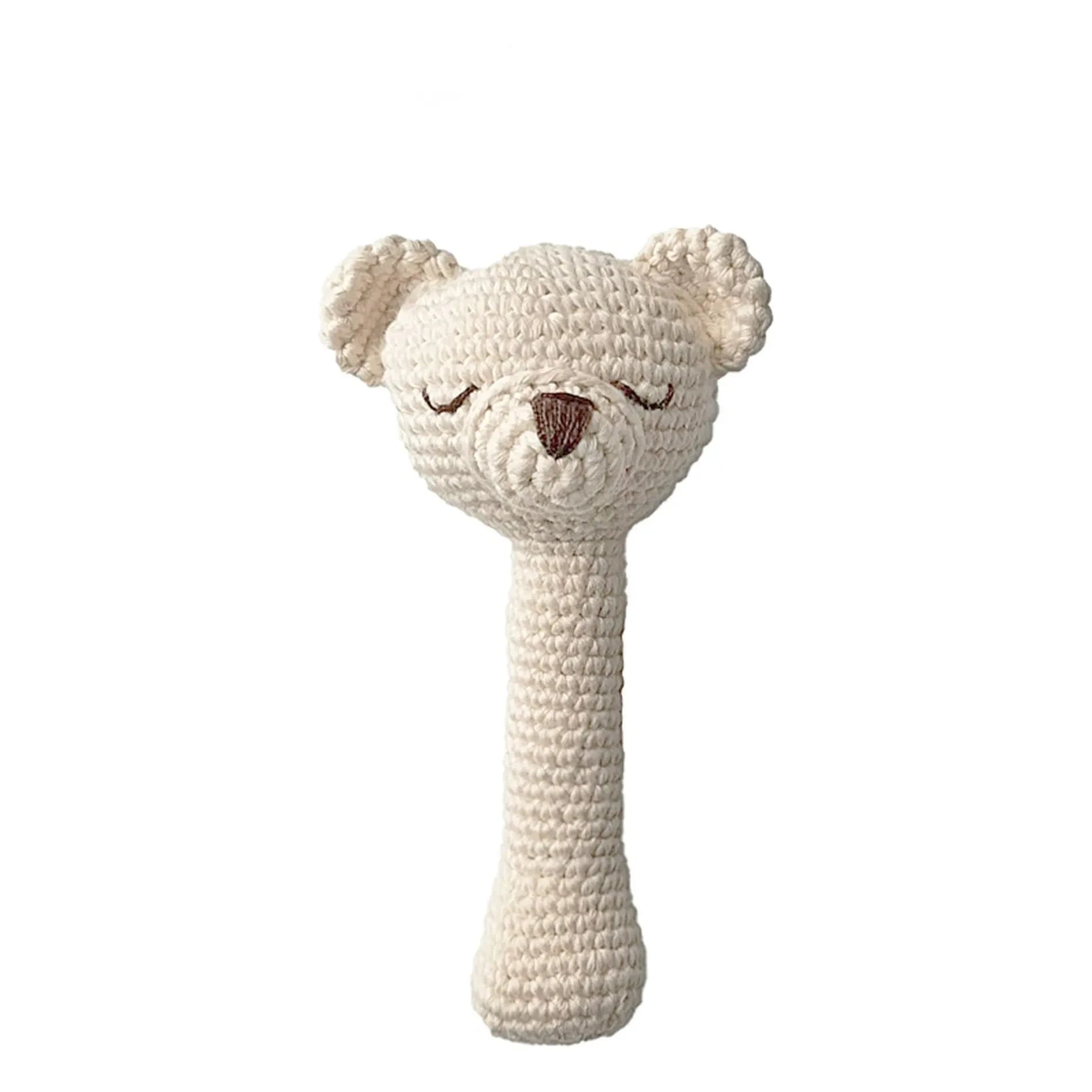 Patti Oslo - Polar Bear Rattle | White