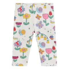 Stella McCartney Kids - Organic cotton leggings | Ivory