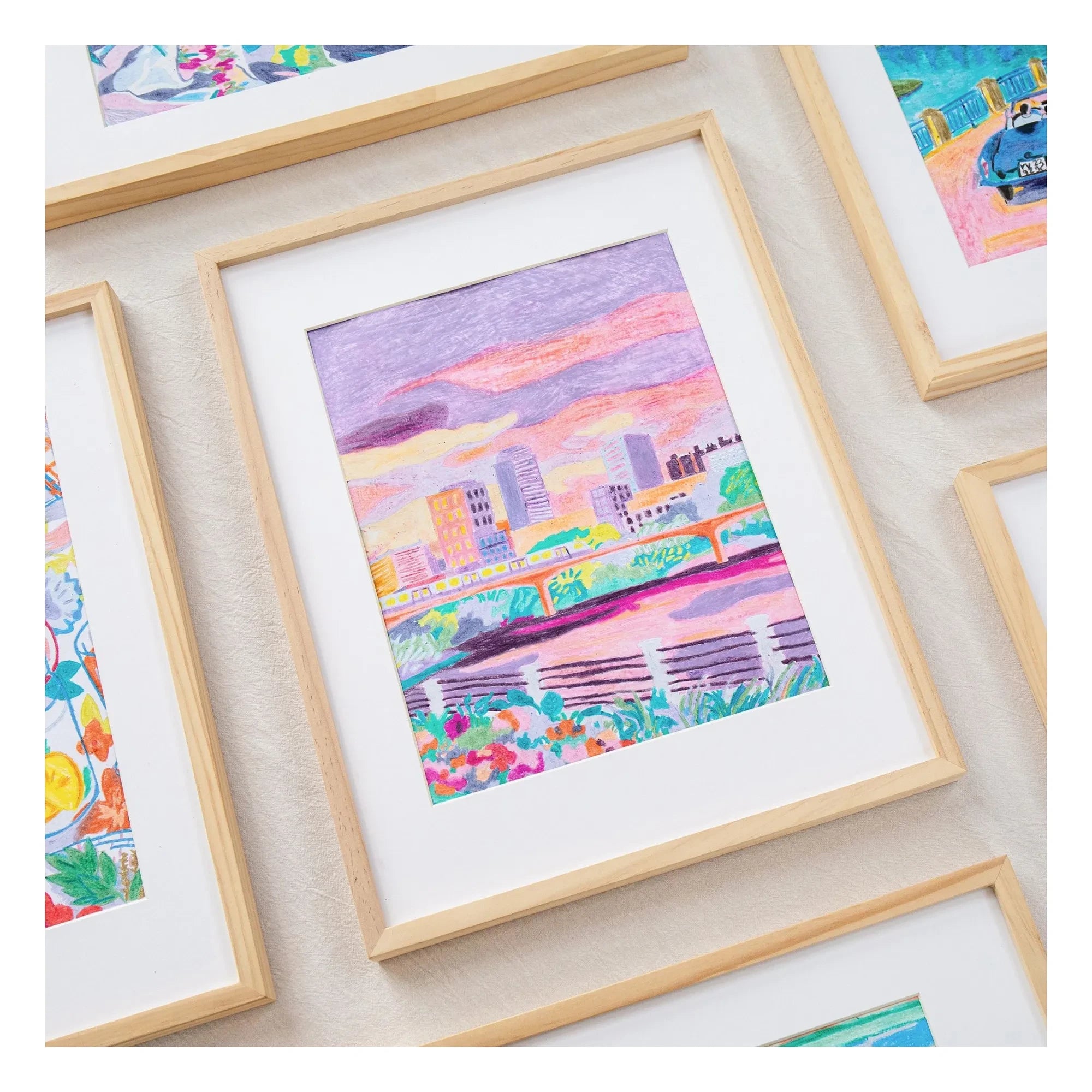 La Petite Épicerie - Pastel number coloring set - Love in Seoul
