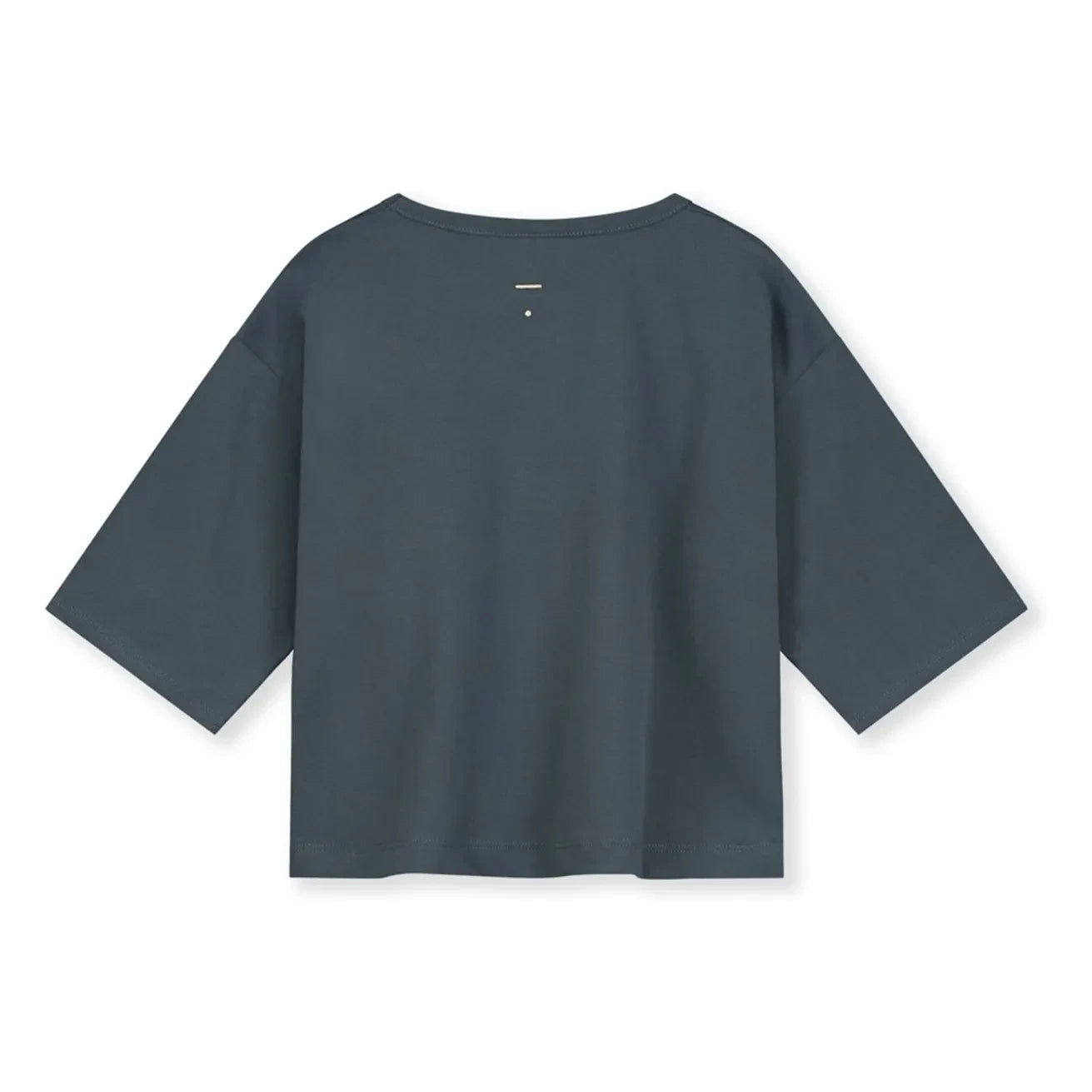 Gray Label - 3/4 Sleeve Organic Cotton T-Shirt | Gray Blue