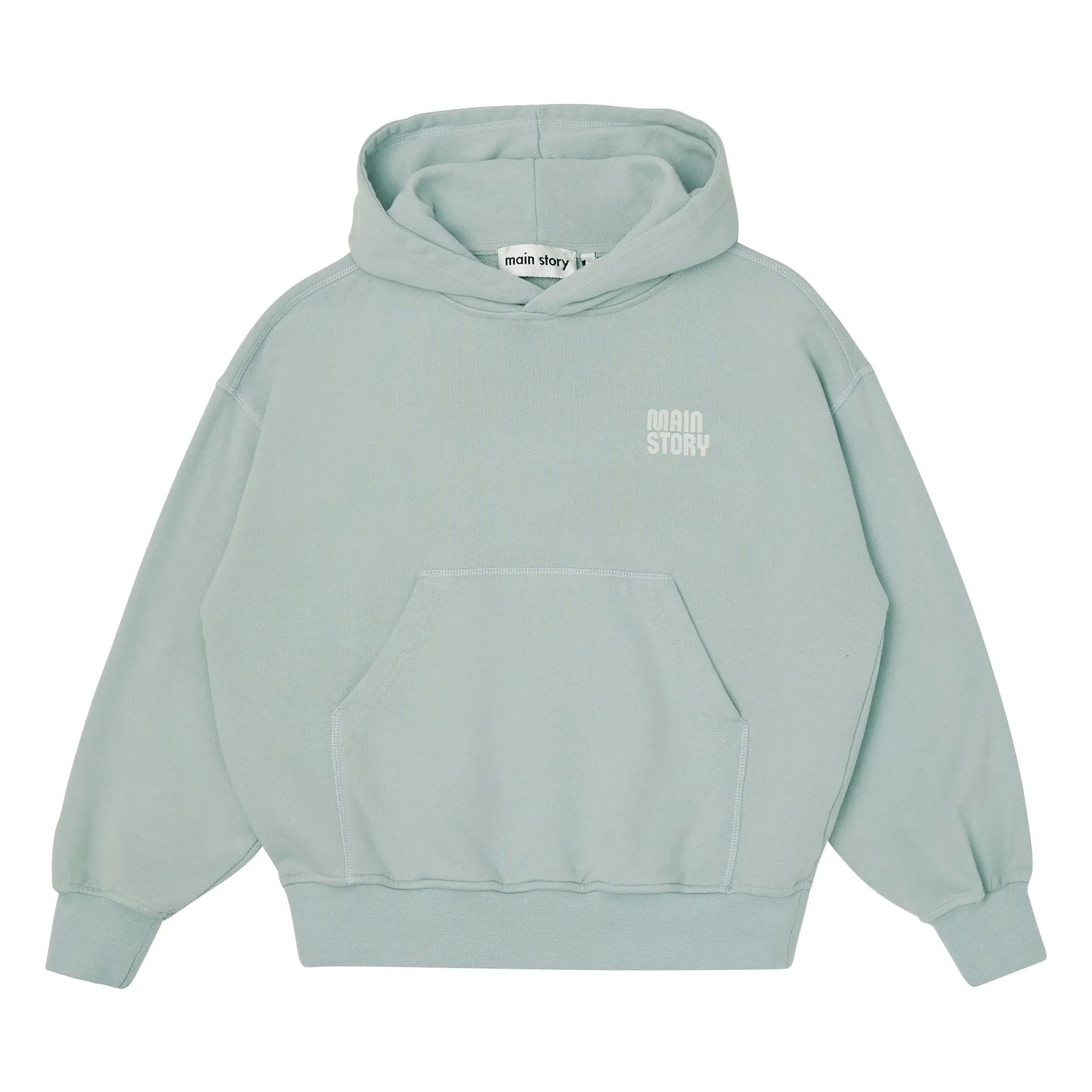 Main Story - Organic cotton hoodie | Light gray
