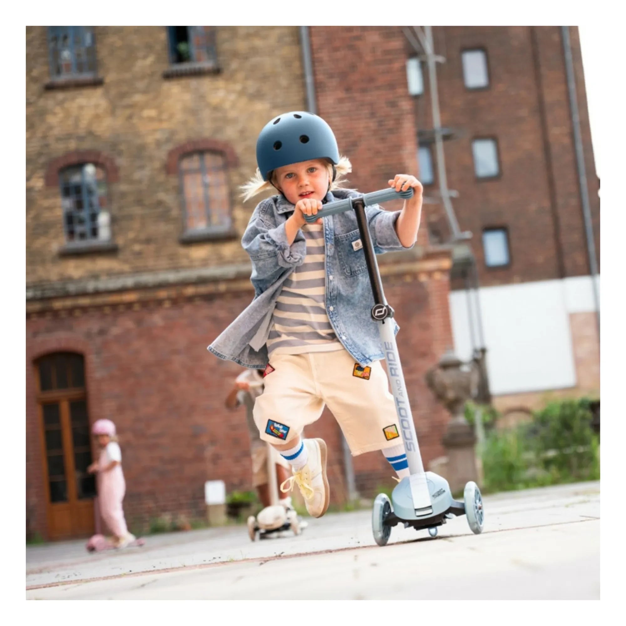 Scoot & Ride - Highwaykick 3S LED scooter | Açık Mavi