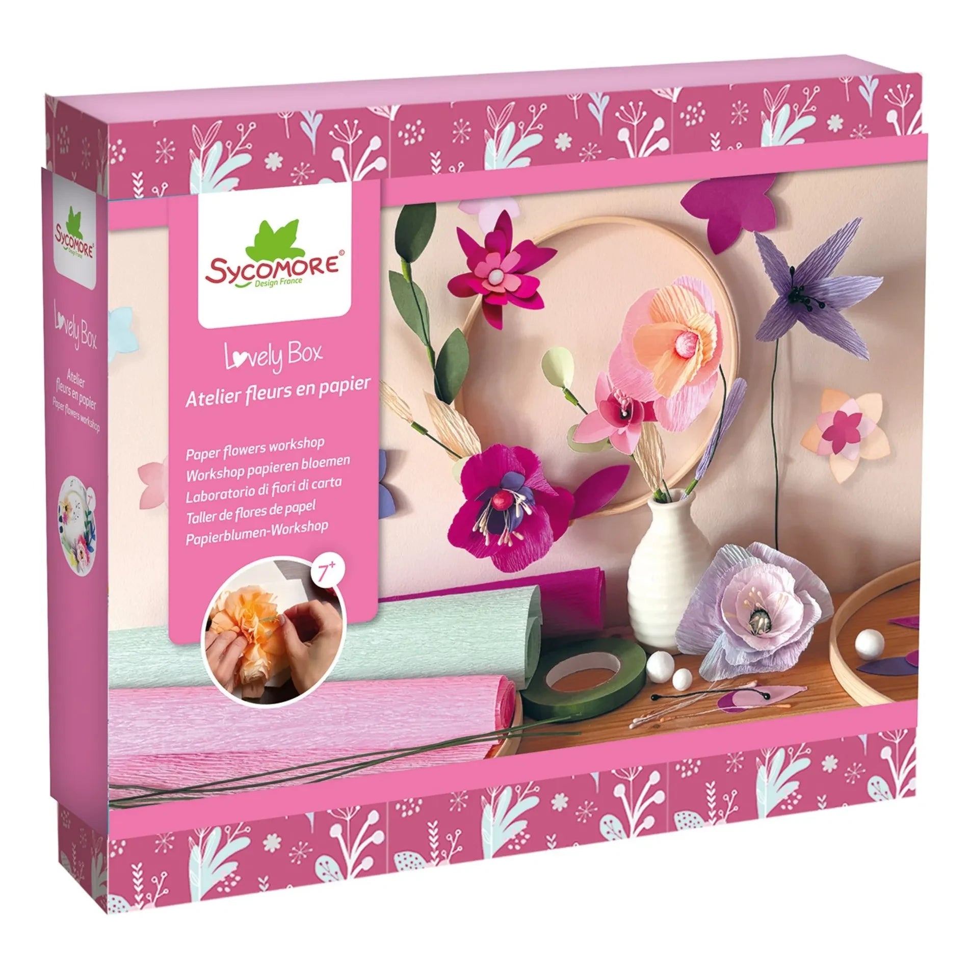 Sycomore - Lovely Box - Paper flower decoration