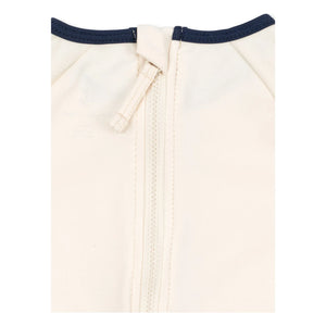 Konges Sløjd - Striped UV Protection Swimsuit Recycled Fibres | Ecru