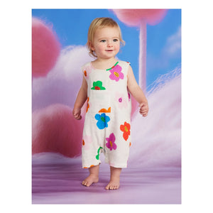 Halcyon Nights - Floral Jumpsuit | Ivory