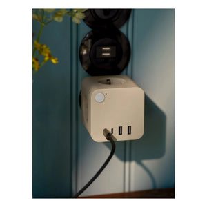 Kreafunk - Ampie compact power strip | Sand
