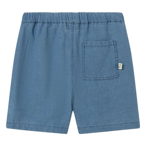 Cozmo - Denim Wolf Bermuda Shorts | Blue
