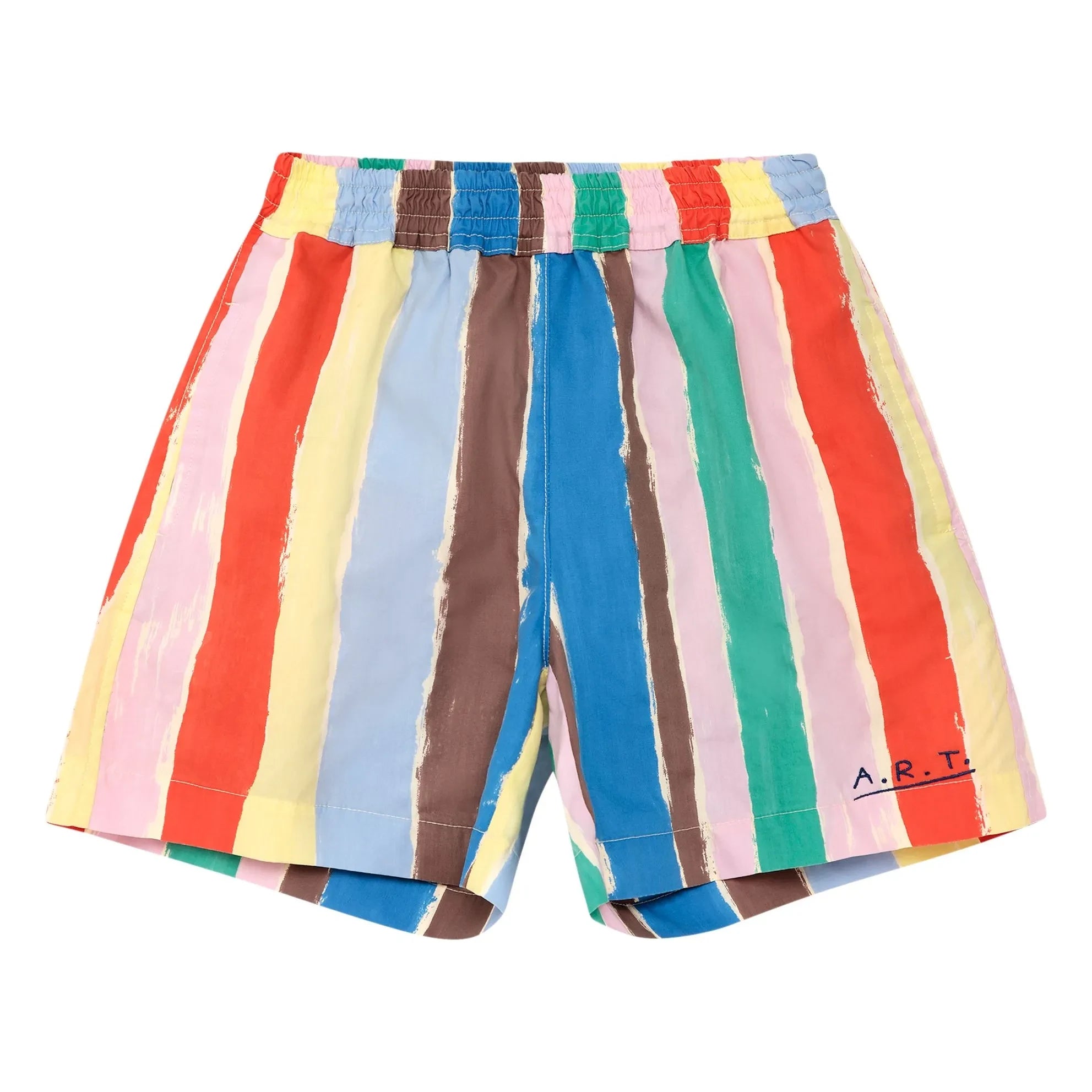 True Artist - Striped Shorts | Blue