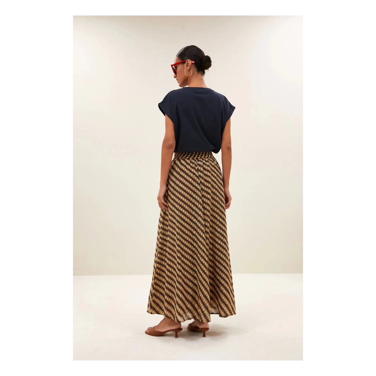 By Bar - Lucky Tobi Organic Pamuklu T-shirt | Gece mavisi