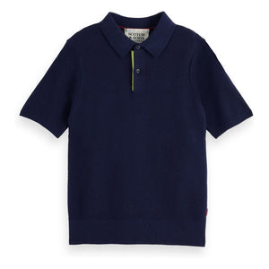 Scotch & Soda - Knit Polo | Navy Blue