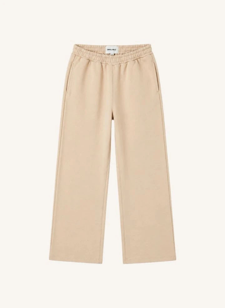 Smallable Kid - Tulip Organic Cotton Jogger Pants | Beige