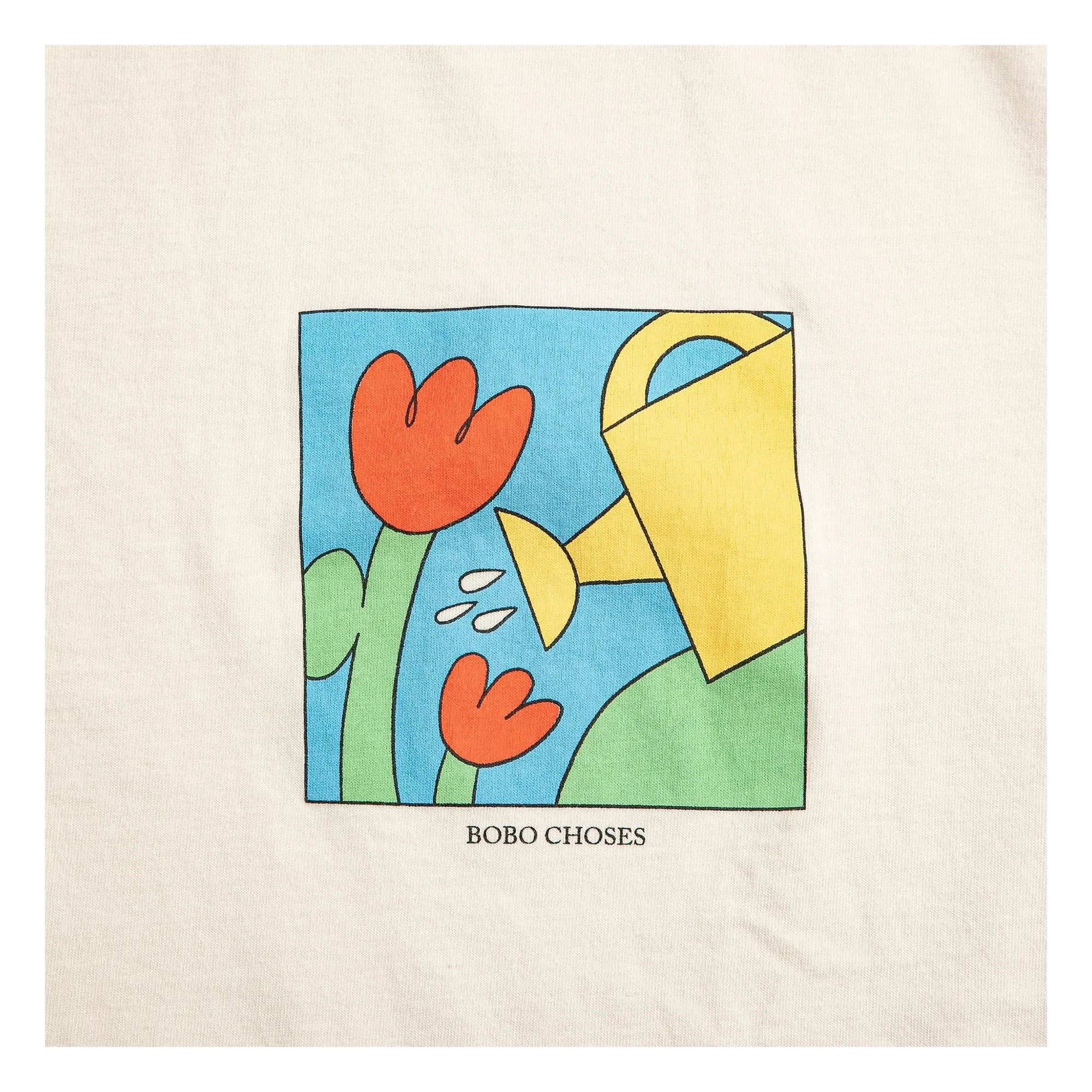 Bobo Choses - Gardening Time organic cotton T-shirt | Ecru