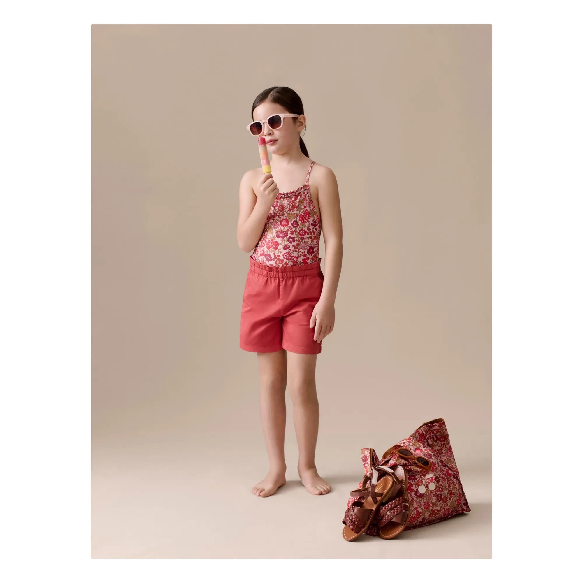 Bonpoint - Leslie Organic Cotton Shorts | Grenadine