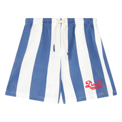 Cos I Said So - Striped Dream League Shorts | Blue