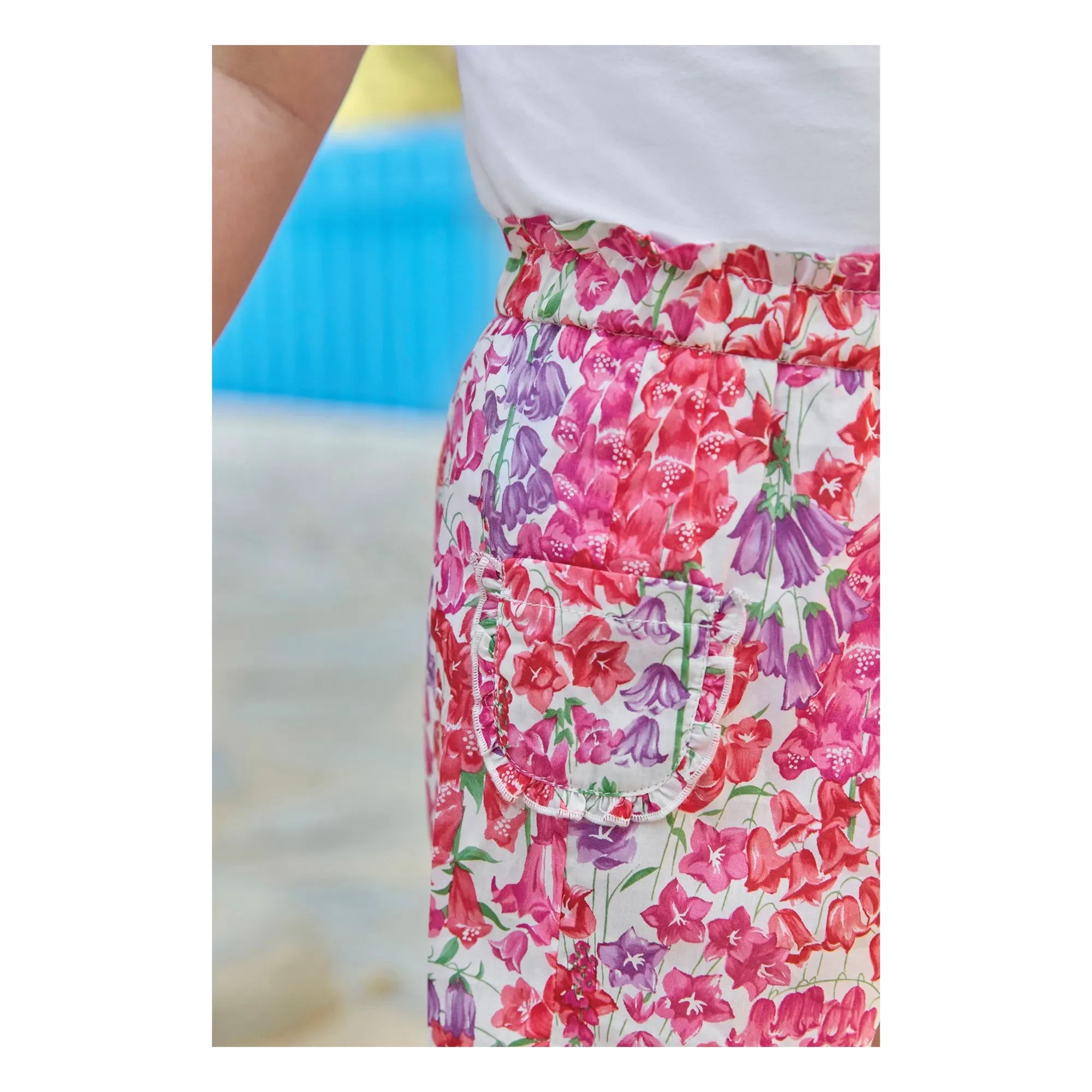 Tartine et Chocolat - Candy pink Liberty şort