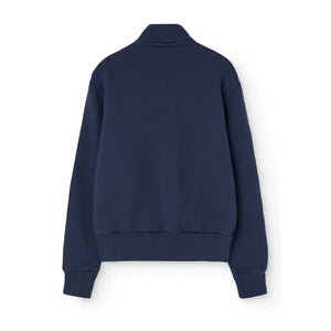 The Animals Observatory - Zebra Zip Sweat | Navy