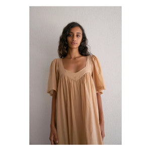 THEAVANT - Jade Cotton Voile Dress | Amber