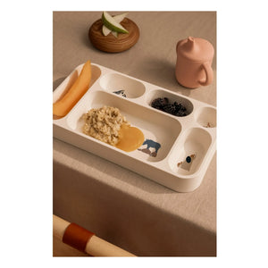 Liewood - Mosu Divided Plate | All Together/Sandy