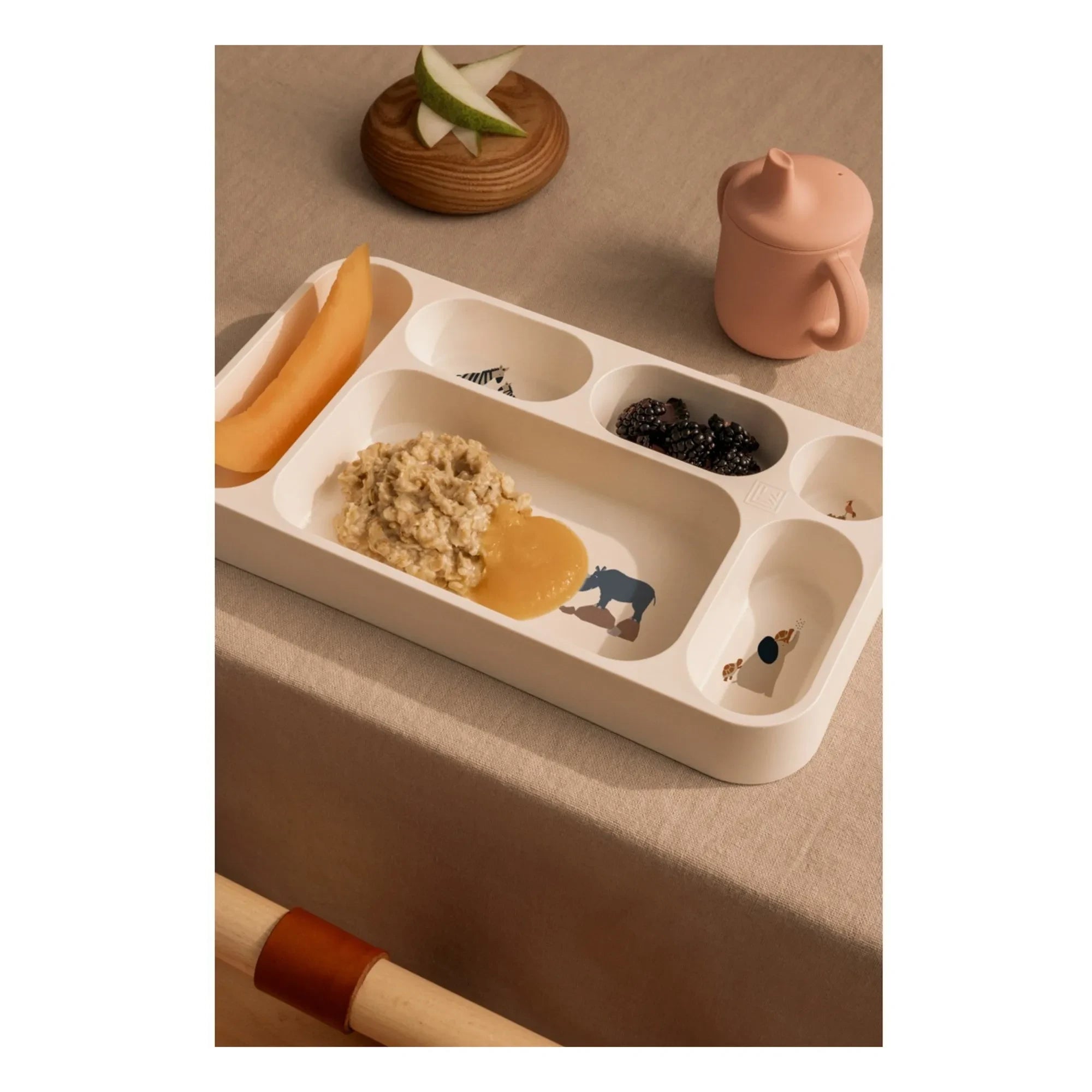 Liewood - Mosu Divided Plate | All Together/Sandy