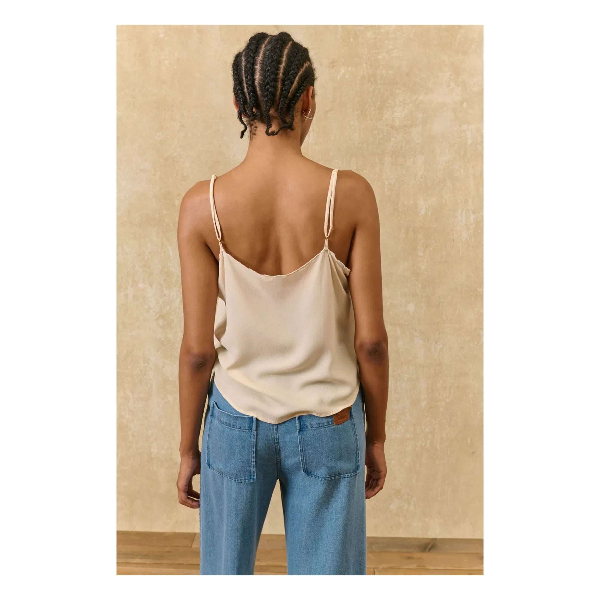 Louise Misha - Suena Strap Top | Cream