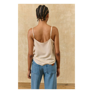 Louise Misha - Suena Strap Top | Cream
