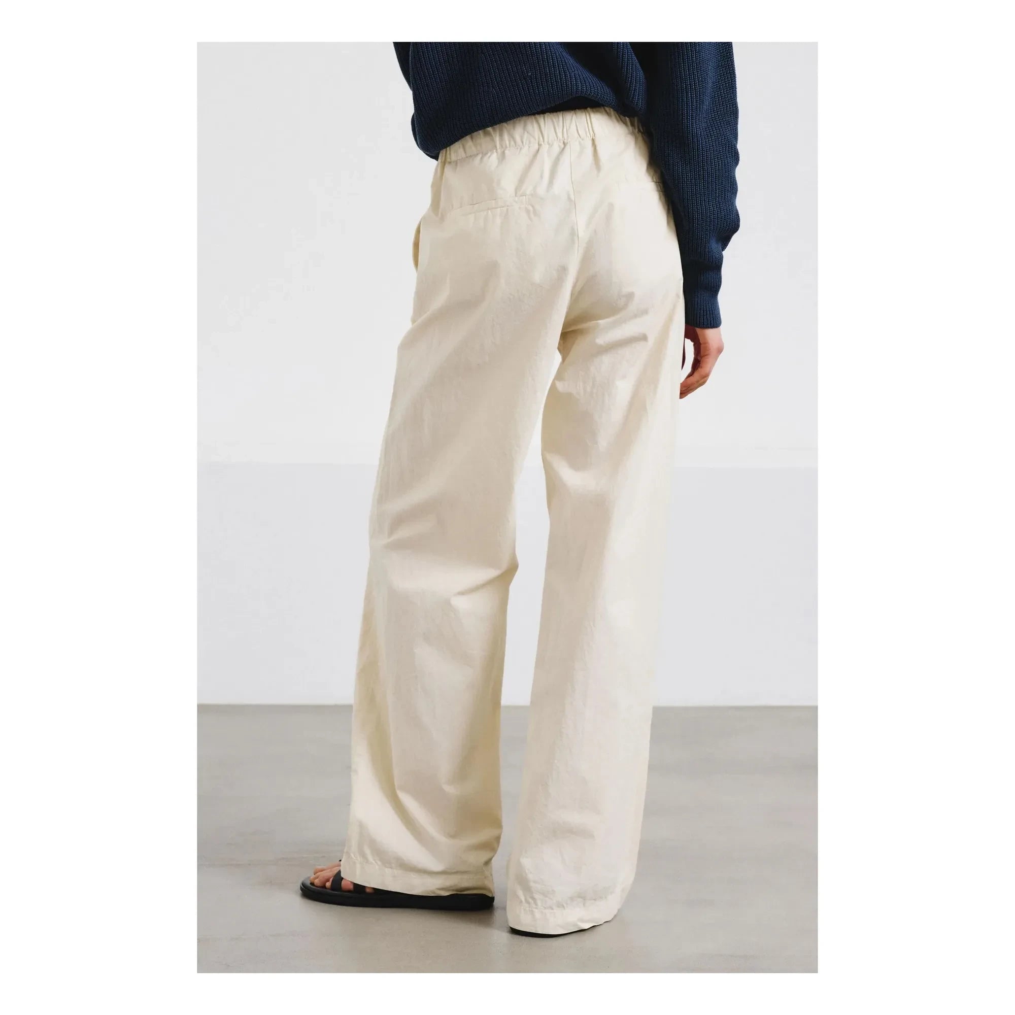 Pomandère - Pamuk Gabardin Pantolon | Krem