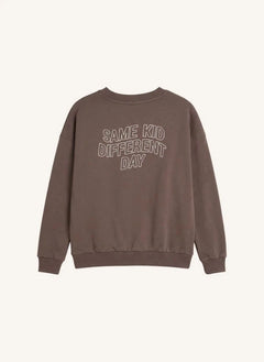 Cos I Said So - Same Kid Organik Pamuklu Sweatshirt | Gri