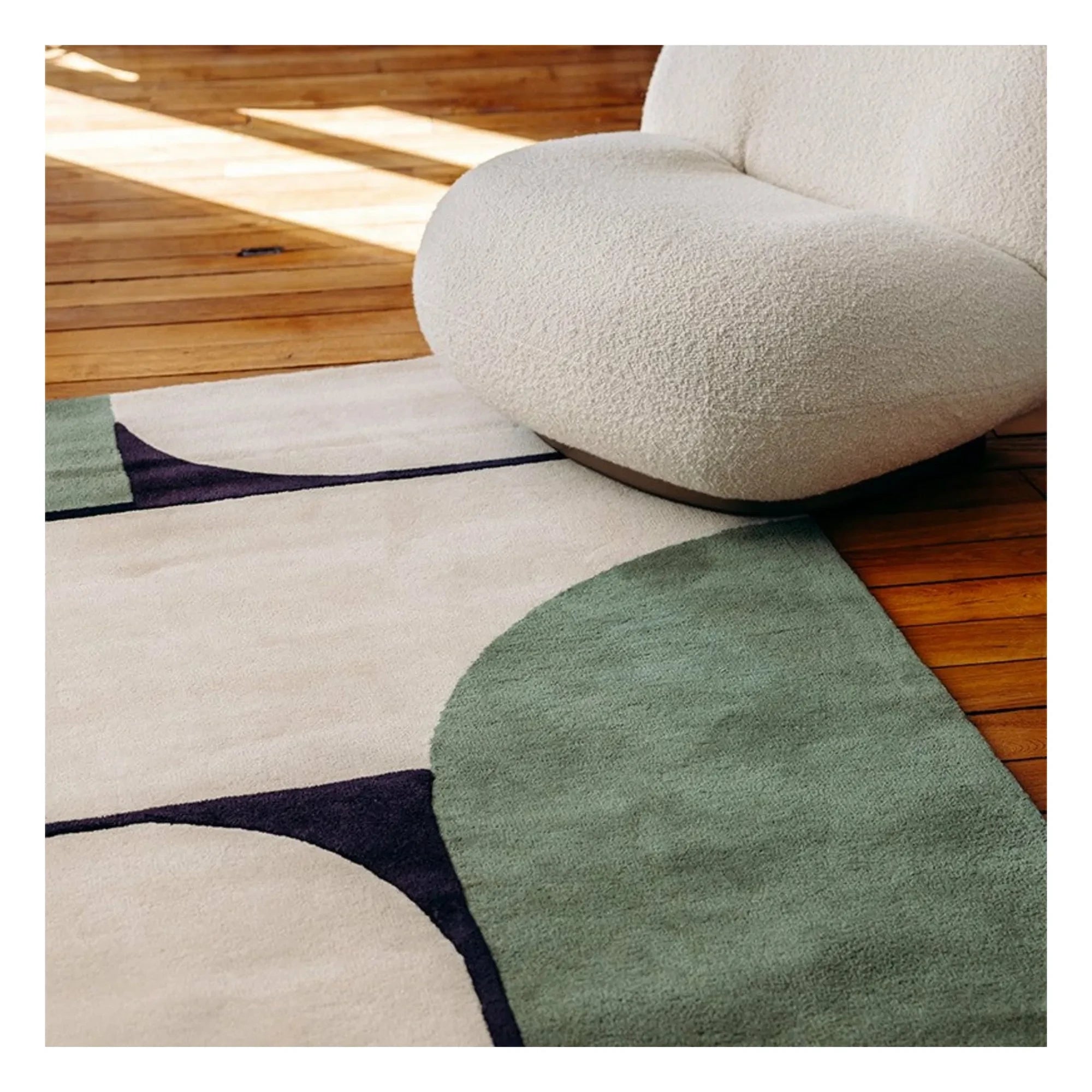 Edito - Strada Handwoven Rug | Blue Green