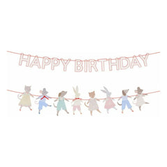 Meri Meri - Animal Friends Birthday Banner