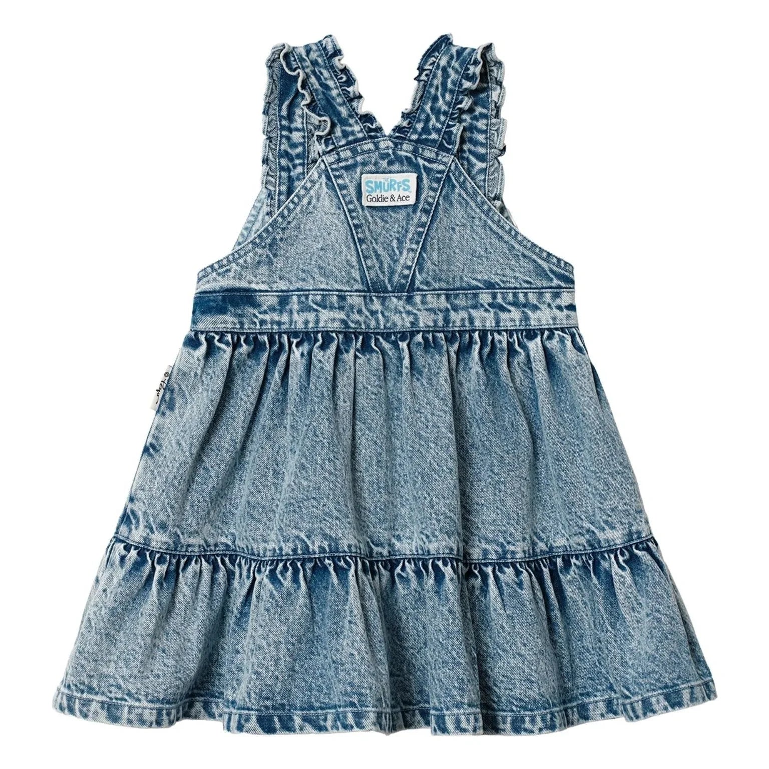 Goldie + Ace - Denim Elbise - Goldie + Ace x Schtroumpfs | Mavi