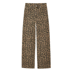 Anine Bing - Jean Hugh Leopard | Brown