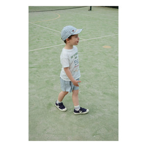 Konges Sløjd - Elliot Organic Cotton Striped Hat | Blue