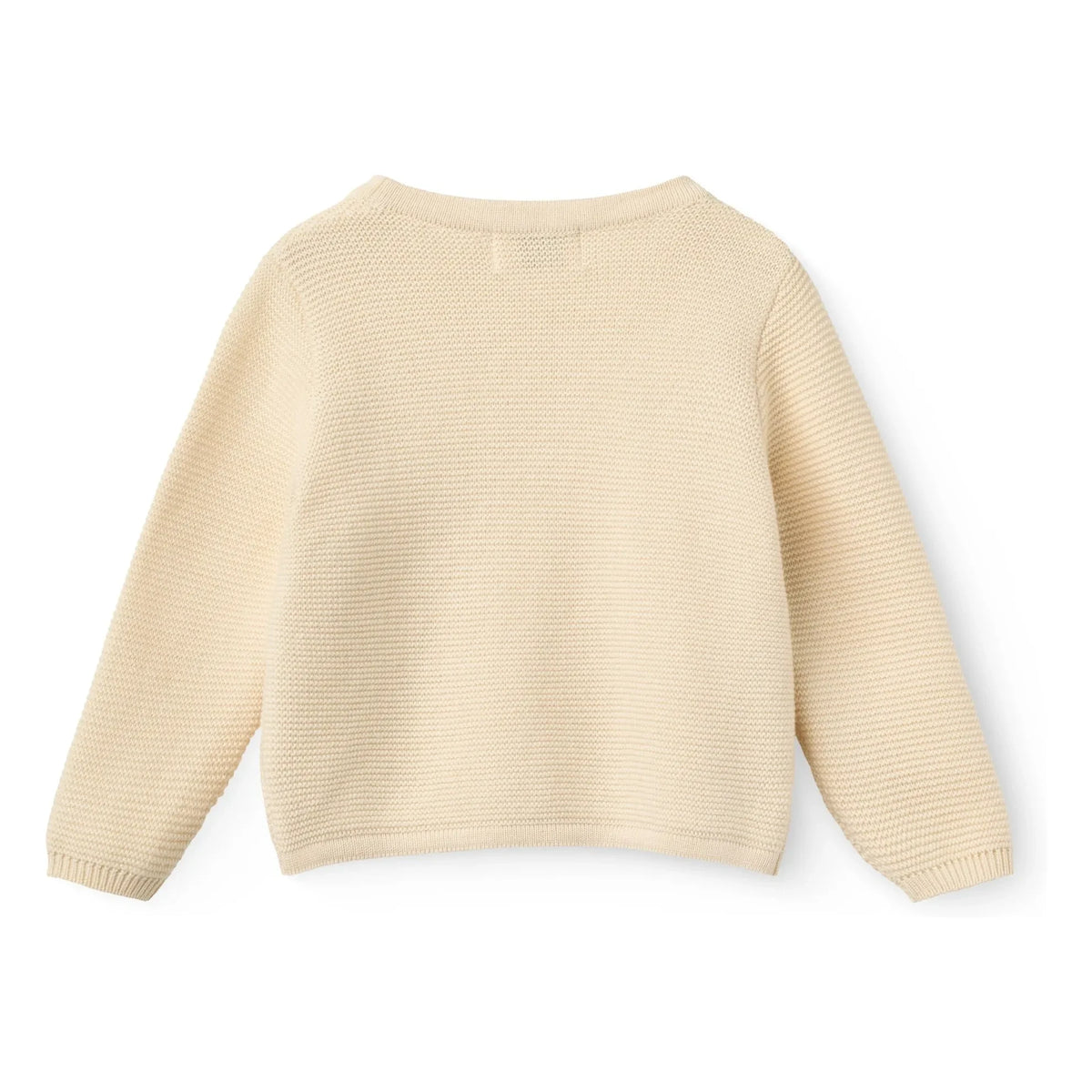 Copenhagen Colors - Organic Cotton Cache-Coeur Cardigan | Cream