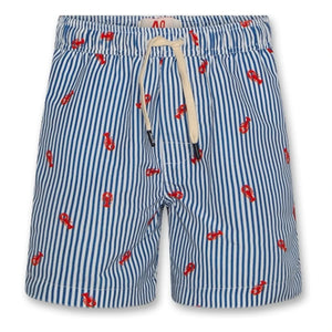 AO76 - Toni Lobster Striped Swimsuit | Blue