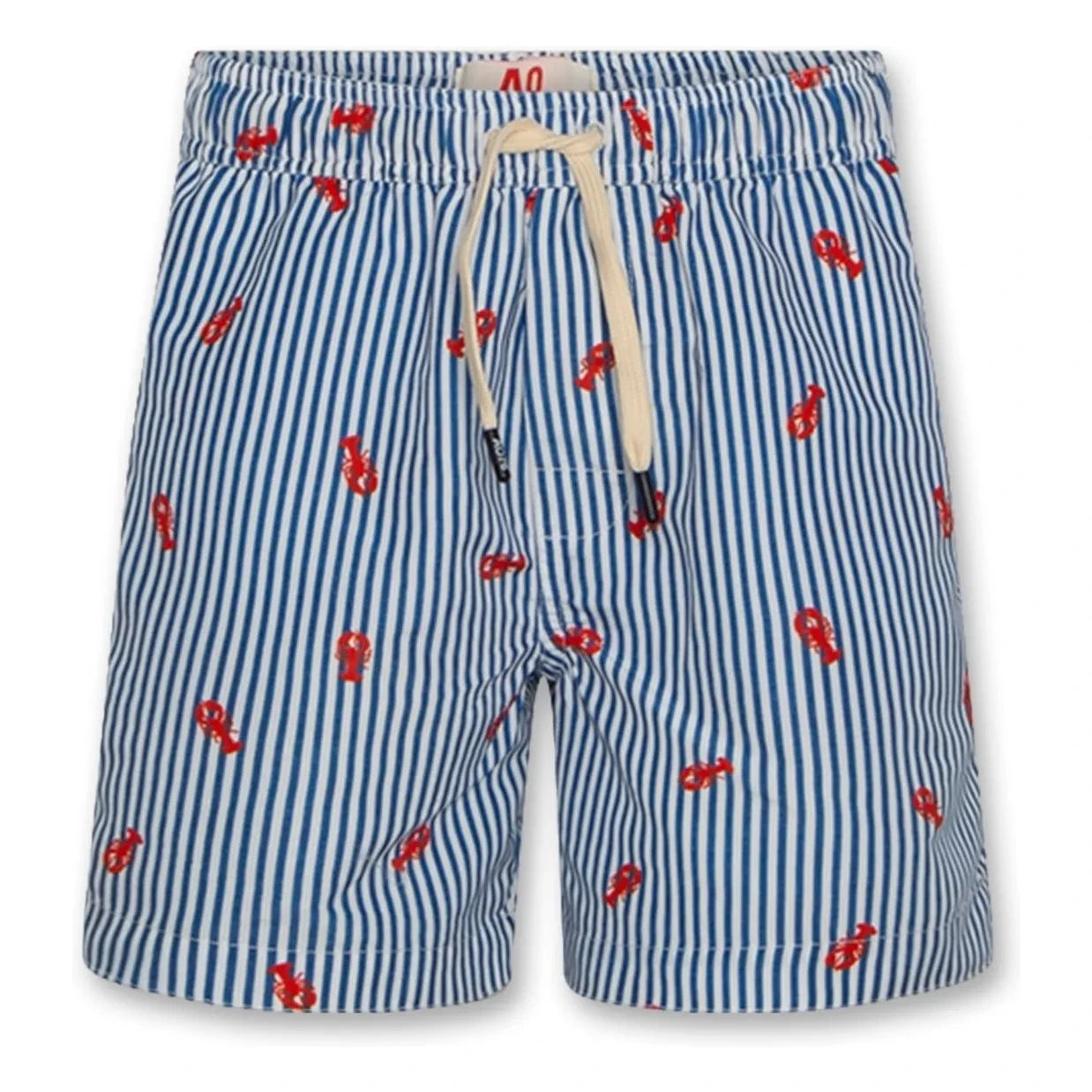 AO76 - Toni Lobster Striped Swimsuit | Blue