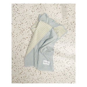 Maison Deux - Çizgili banyo havlusu | Mavi