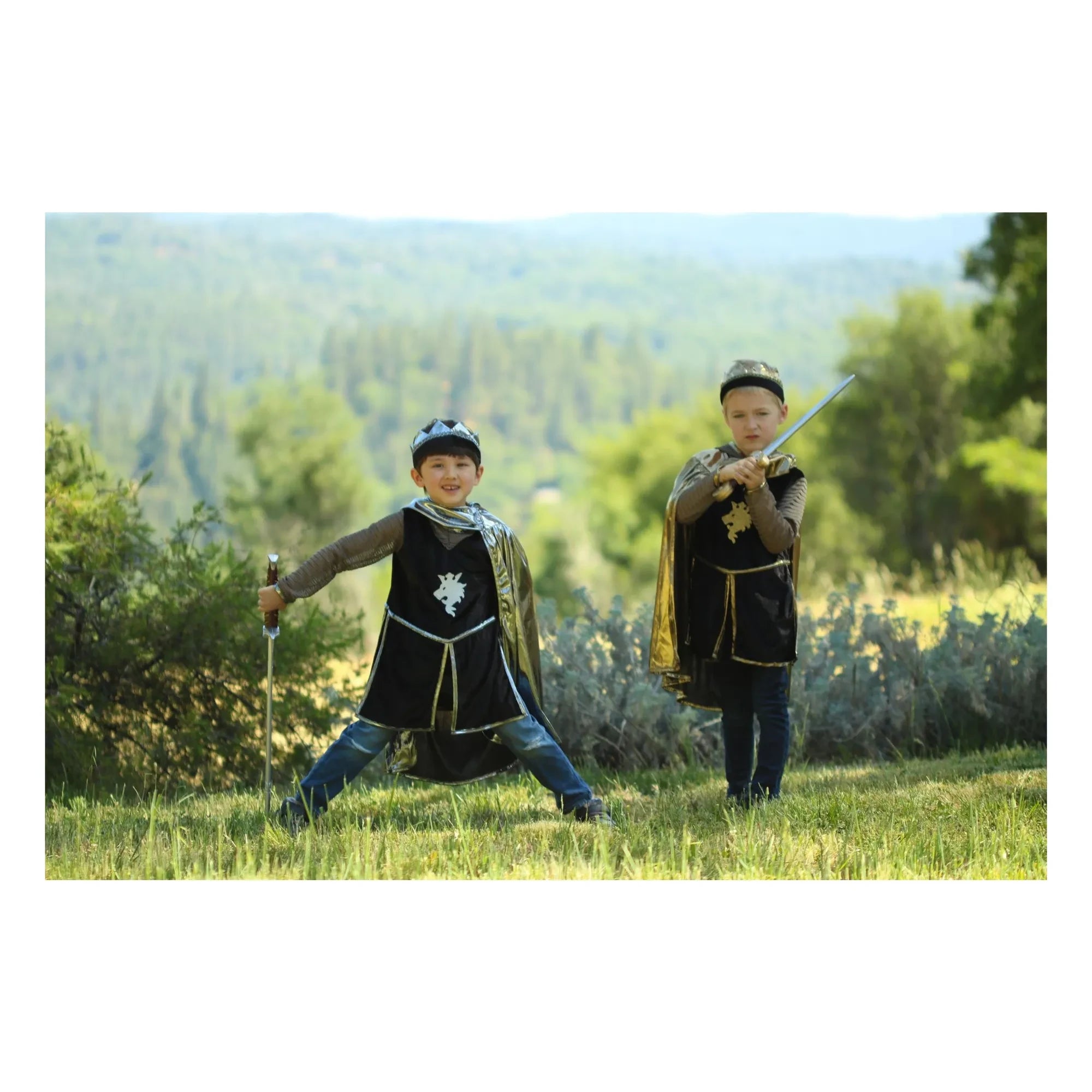 Great Pretenders - Cloak and Crowned Knight Costume