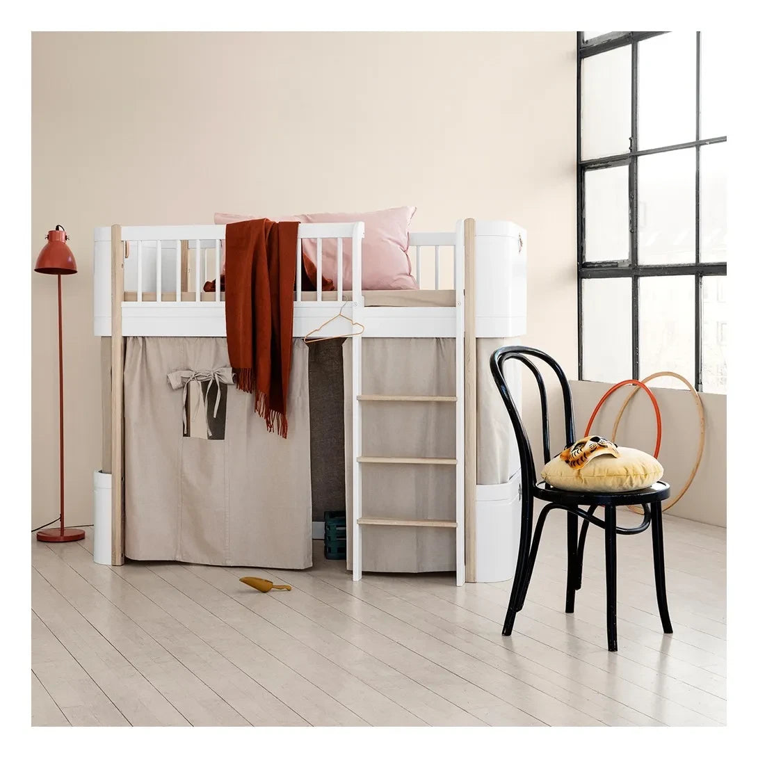 Oliver Furniture - Mini + Karyola Dönüşüm Kiti | Meşe