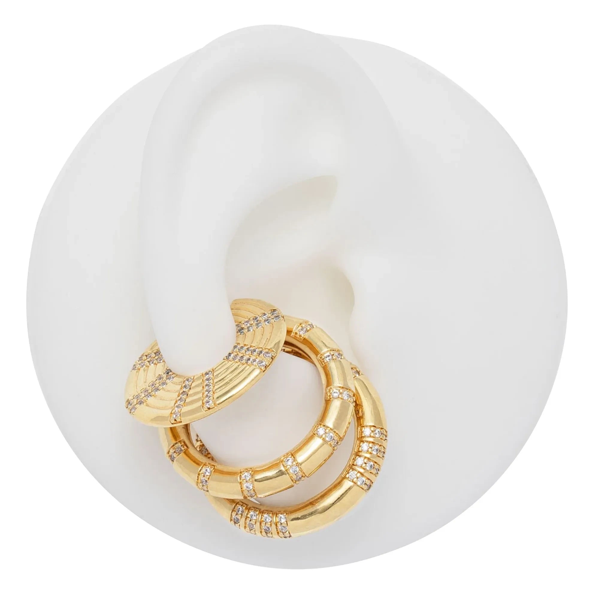 Sigal - Deca Earcuff | Beyaz