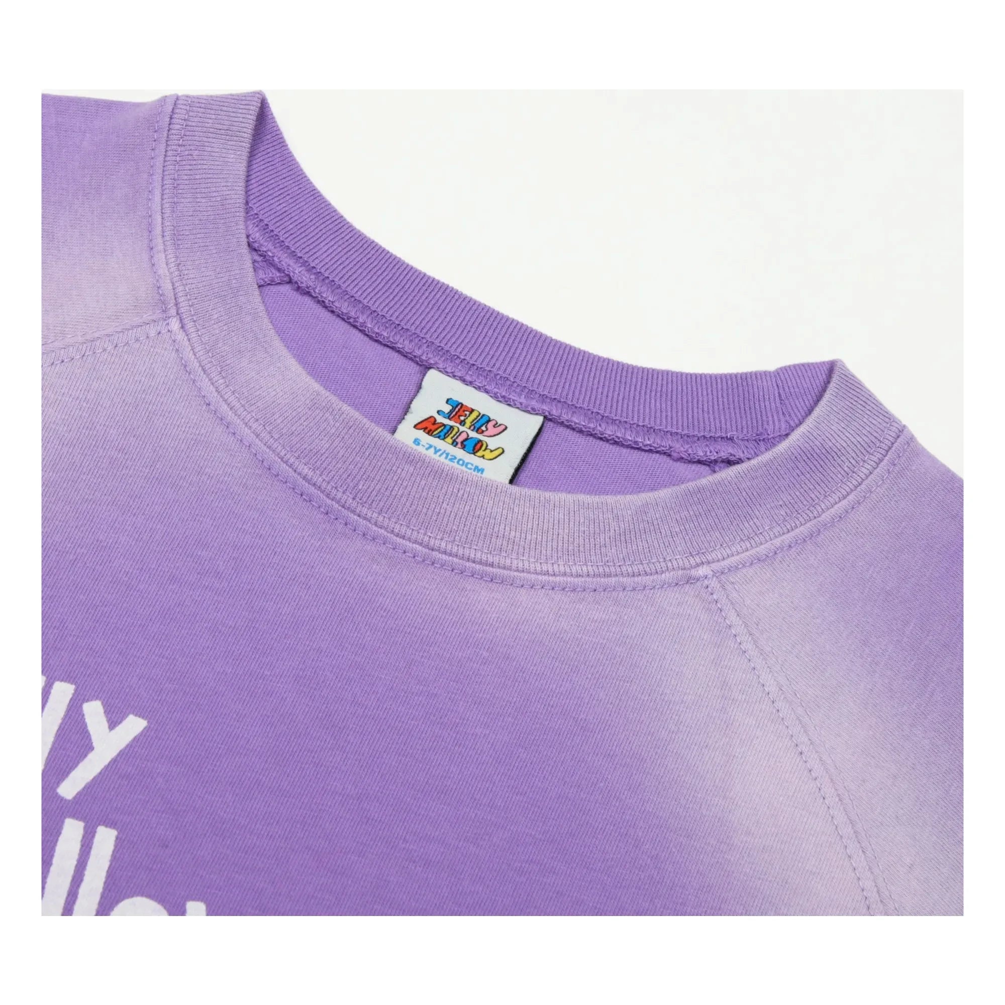 Jelly Mallow - Tie and Dye Dog T-Shirt | Purple