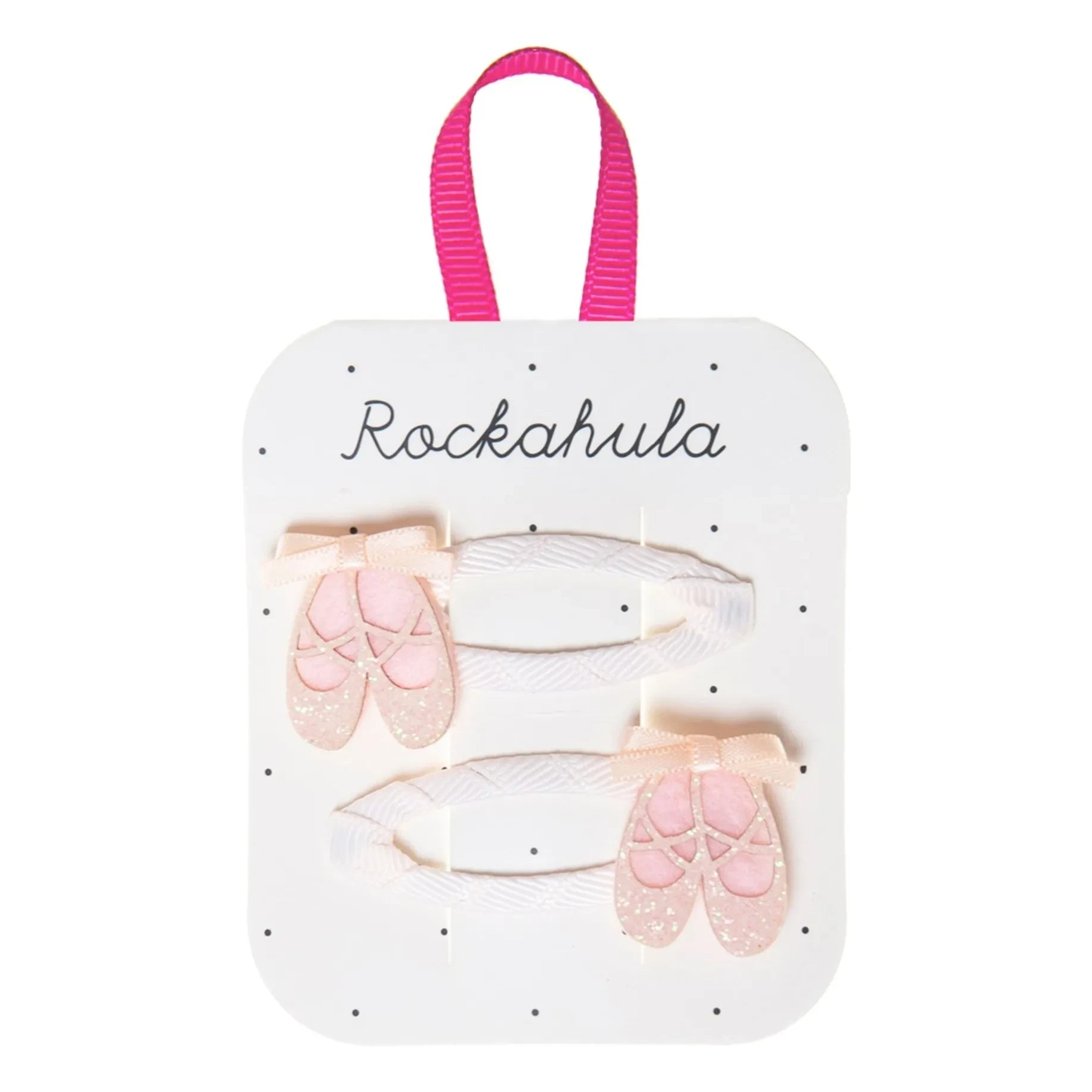 Rockahula Kids - Set of 2 Ballerina hair clips | Powder pink