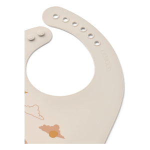 Liewood - Tilda Silicone Bibs - Set of 2 | Dream/Ecru