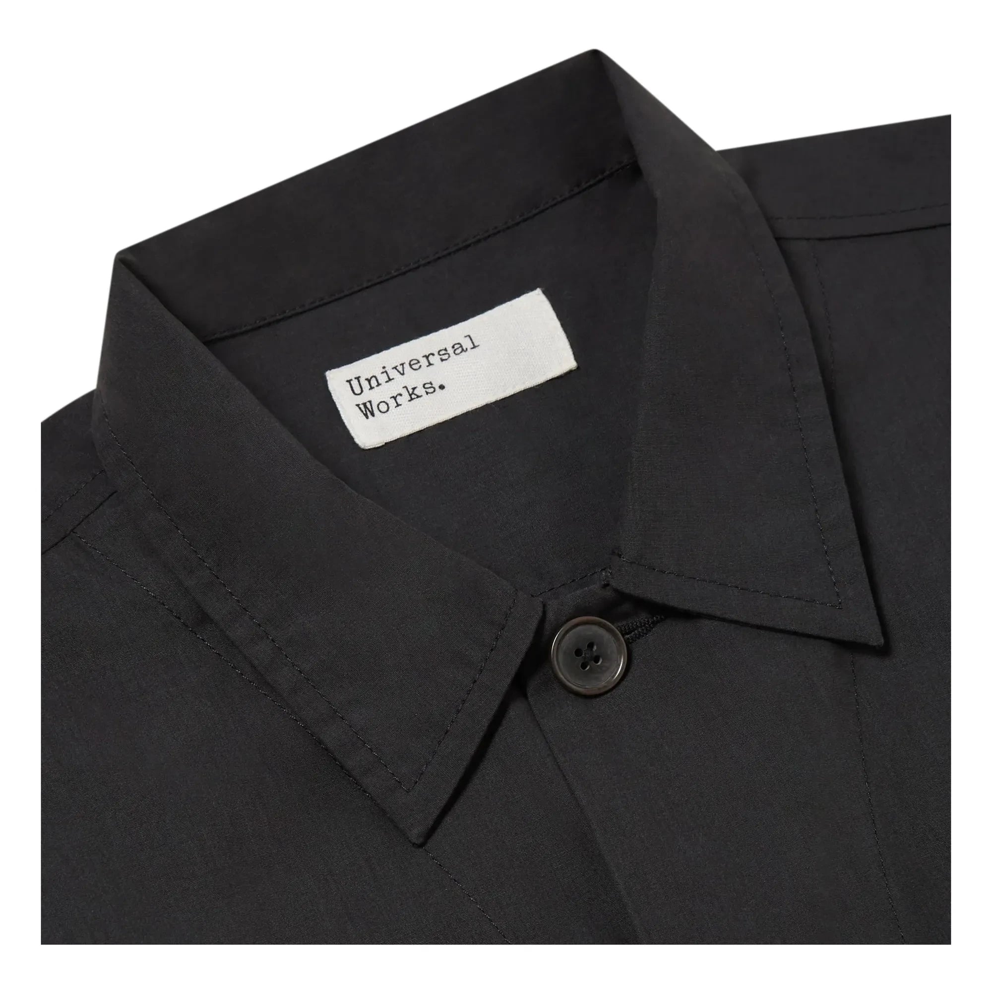 Universal Works - Recycled Fiber Tech Overshirt | Black