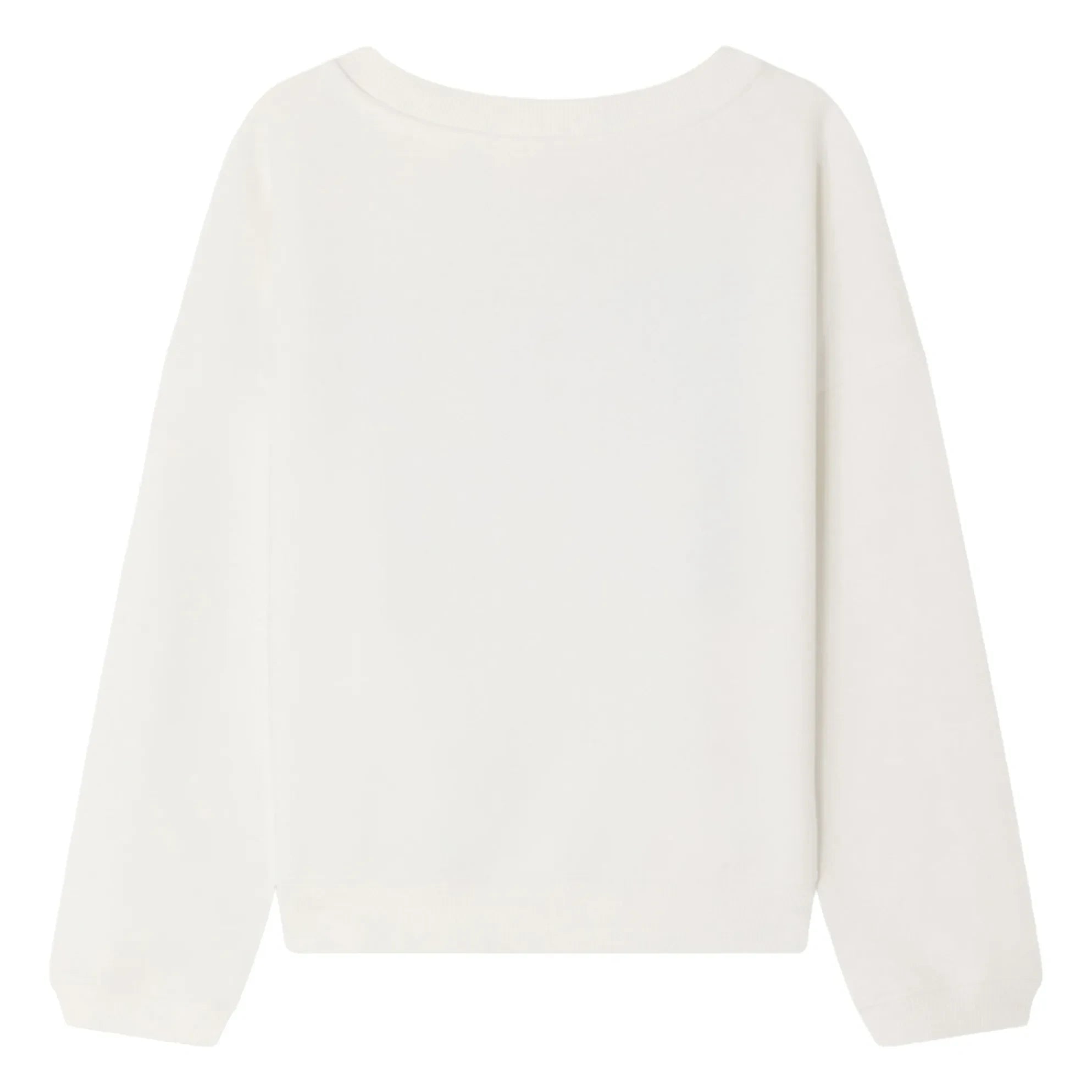 Bonpoint - Gena Cherry Organic Cotton Sweatshirt | White
