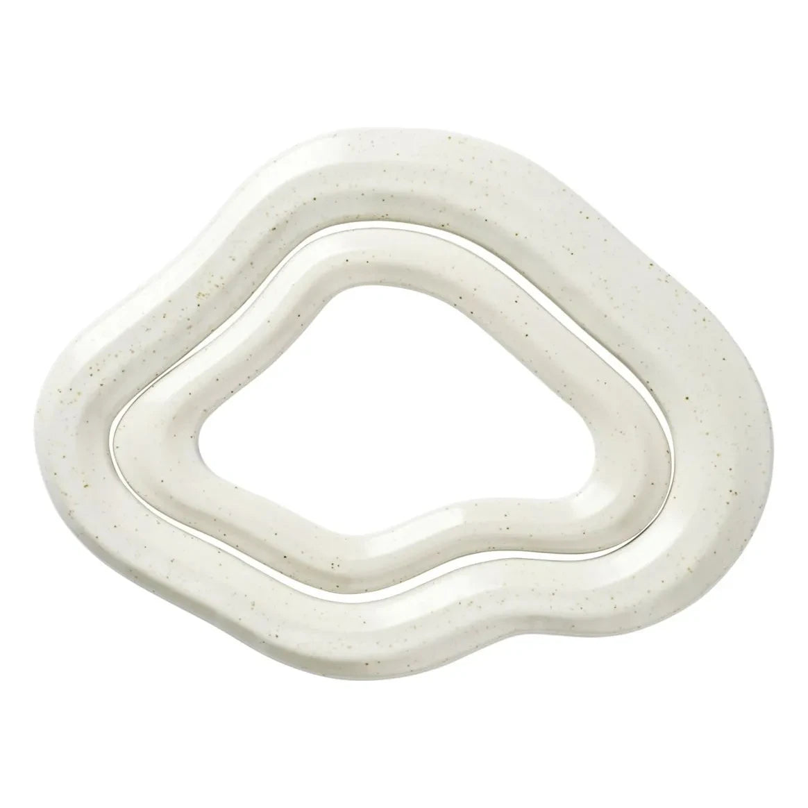 Broste Copenhagen - Nordic Stone Ceramic Niche - Set of 2 | White