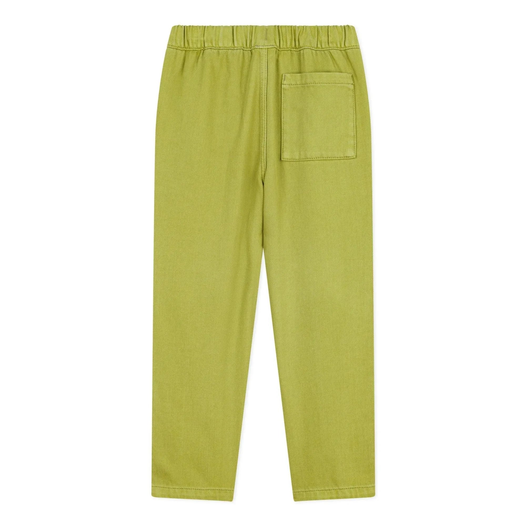 Petit Bateau - Düz Kesim Twill Pantolon | Haki